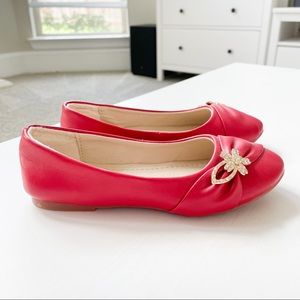 Stella Maden Red Girl Flats C8215